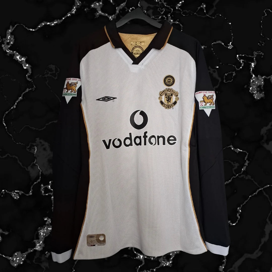 MAGLIA MANCHESTER UNITED Beckham 2001 2002 Centenario Double Face Retro Vintage EUR 55,00 - ES MAGLIA MANCHESTER UNITED Beckham 2001 2002 Centenario Double Face Retro Vintage EUR 55,00 - ES