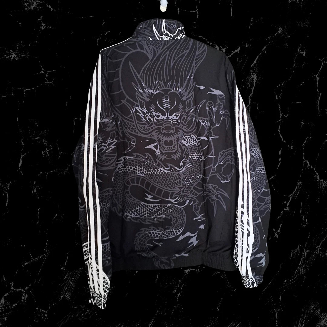 CHAQUETA REAL MADRID DOBLE FAZ BLACK