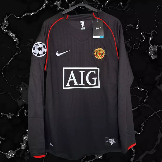 RONALDO MANCHESTER UNITED NEGRA VISITANTE  2008