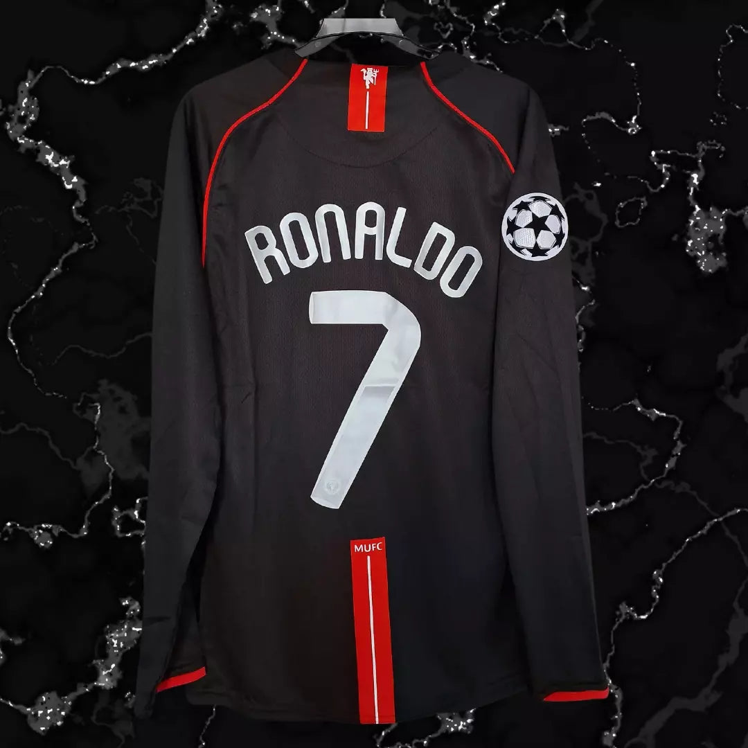 RONALDO MANCHESTER UNITED NEGRA VISITANTE  2008