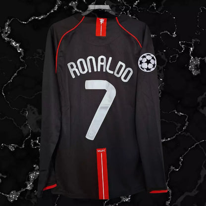 RONALDO MANCHESTER UNITED NEGRA VISITANTE  2008