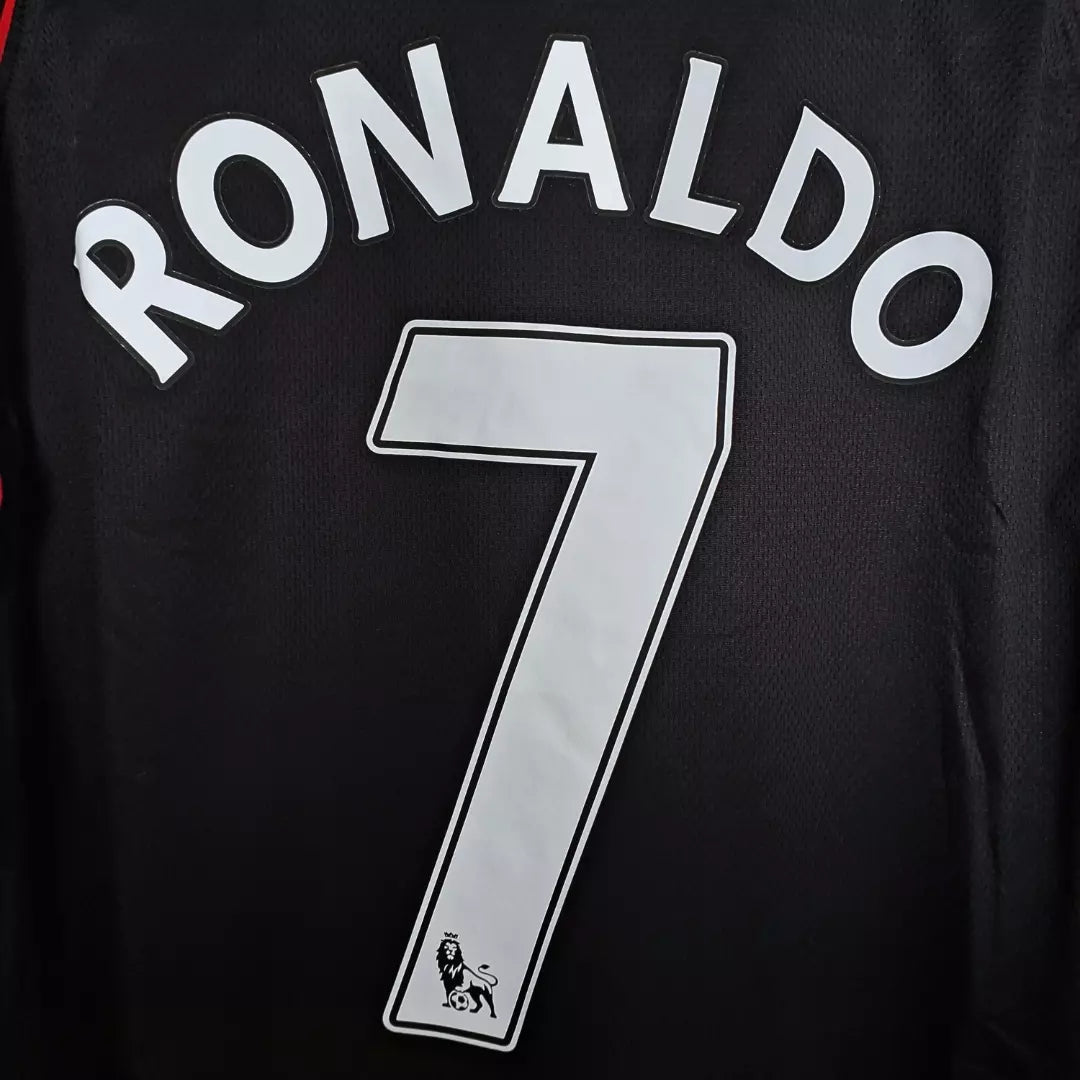 RONALDO MANCHESTER UNITED NEGRA VISITANTE  2008
