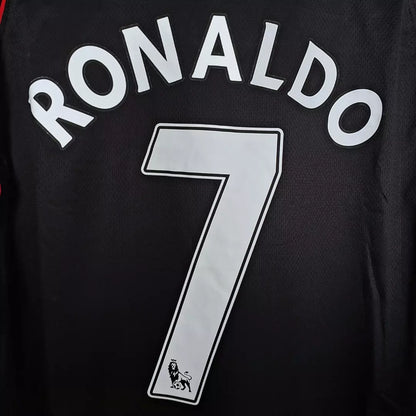 RONALDO MANCHESTER UNITED NEGRA VISITANTE  2008