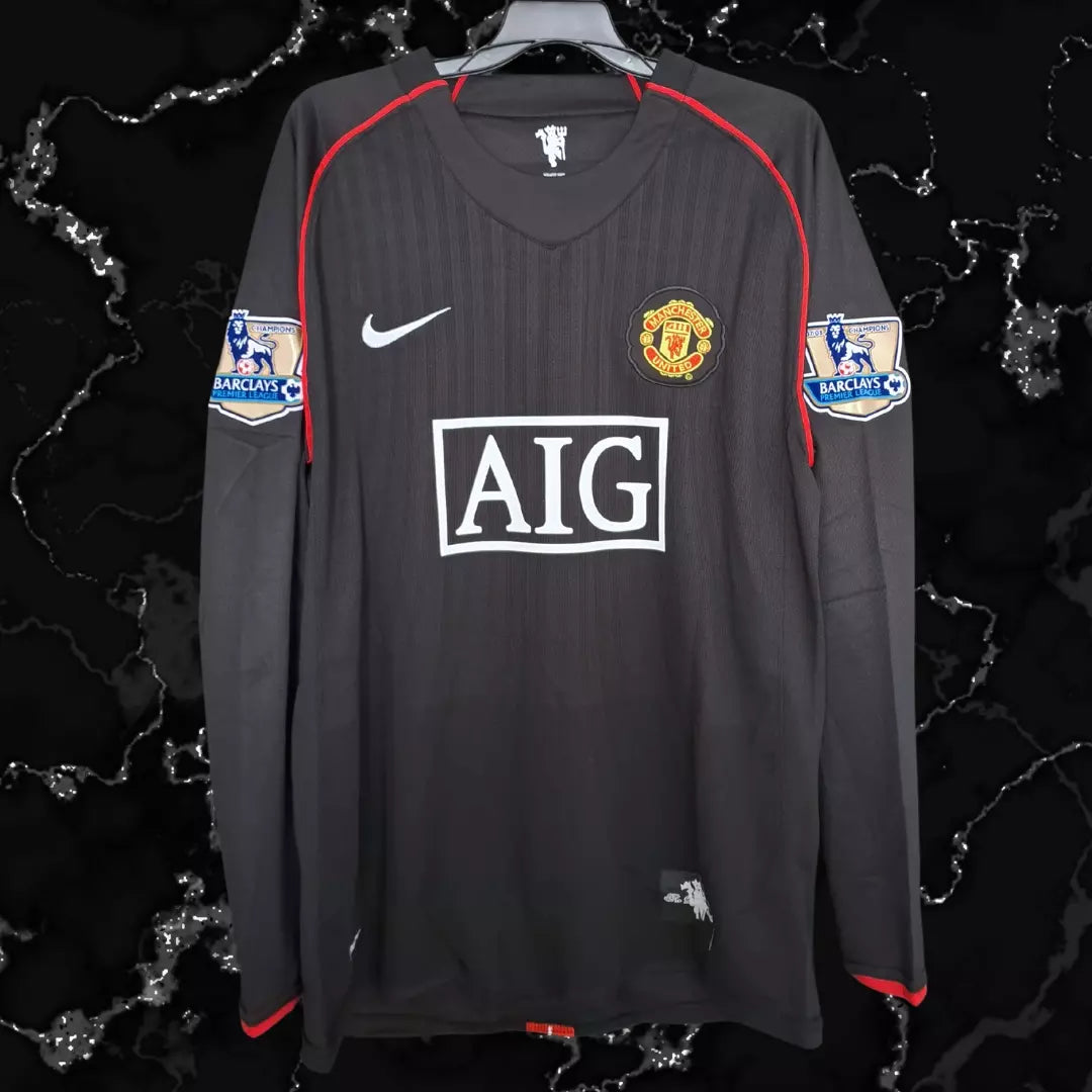 RONALDO MANCHESTER UNITED NEGRA VISITANTE  2008