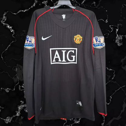 RONALDO MANCHESTER UNITED NEGRA VISITANTE  2008