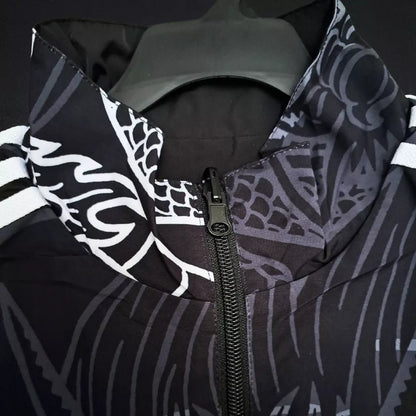 CHAQUETA REAL MADRID DOBLE FAZ BLACK