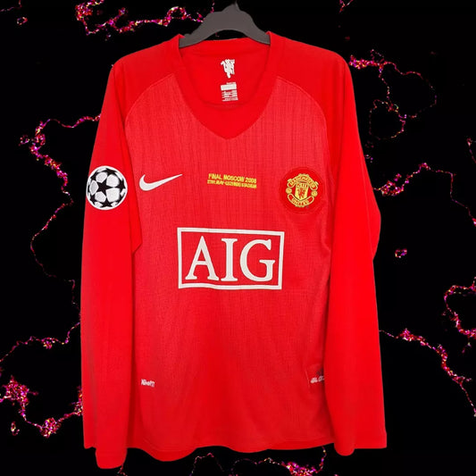 RONALDO MANCHESTER UNITED FINAL CHAMPIONS 2008