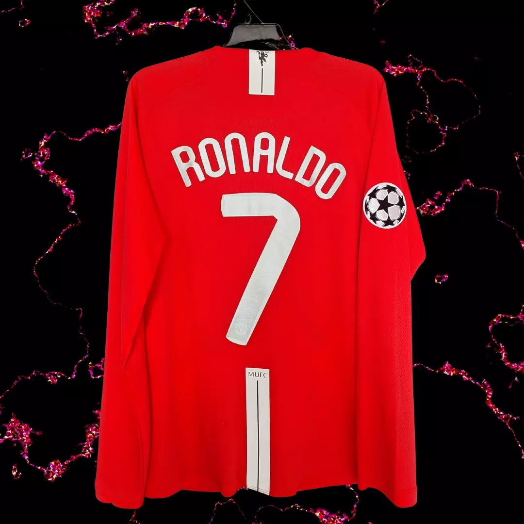 RONALDO MANCHESTER UNITED FINAL CHAMPIONS 2008