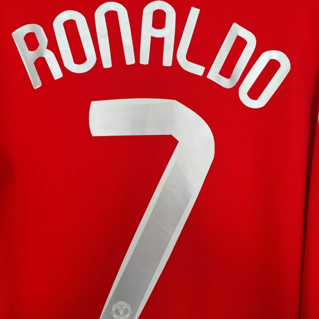 RONALDO MANCHESTER UNITED FINAL CHAMPIONS 2008