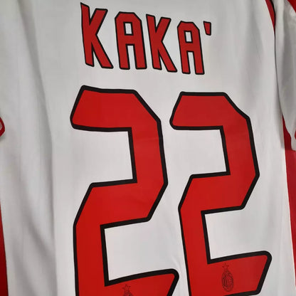 KAKA' AC MILAN 2007 VISITANTE BLANCA